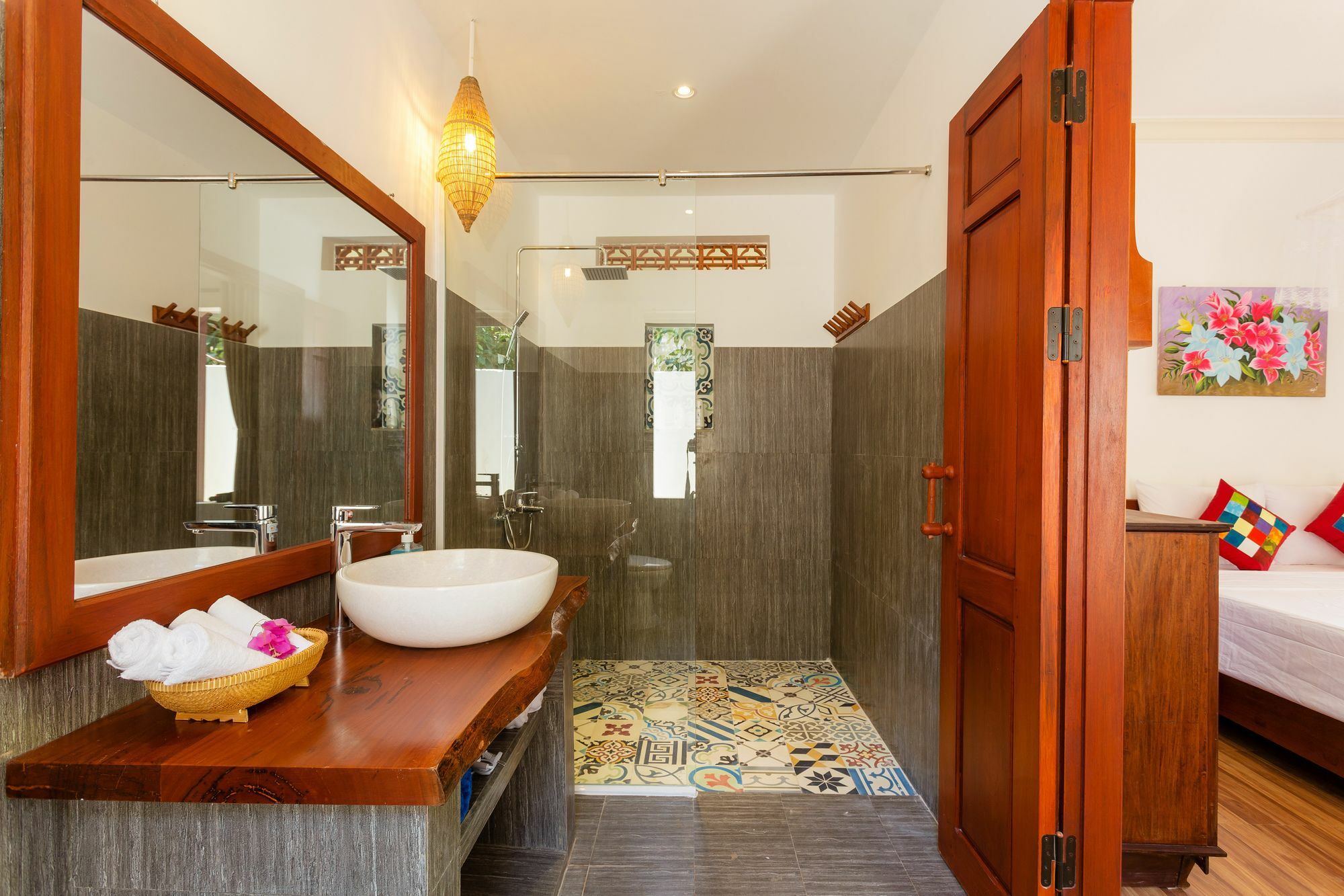 Red Flower Cottages Homestay Hoi An Bagian luar foto