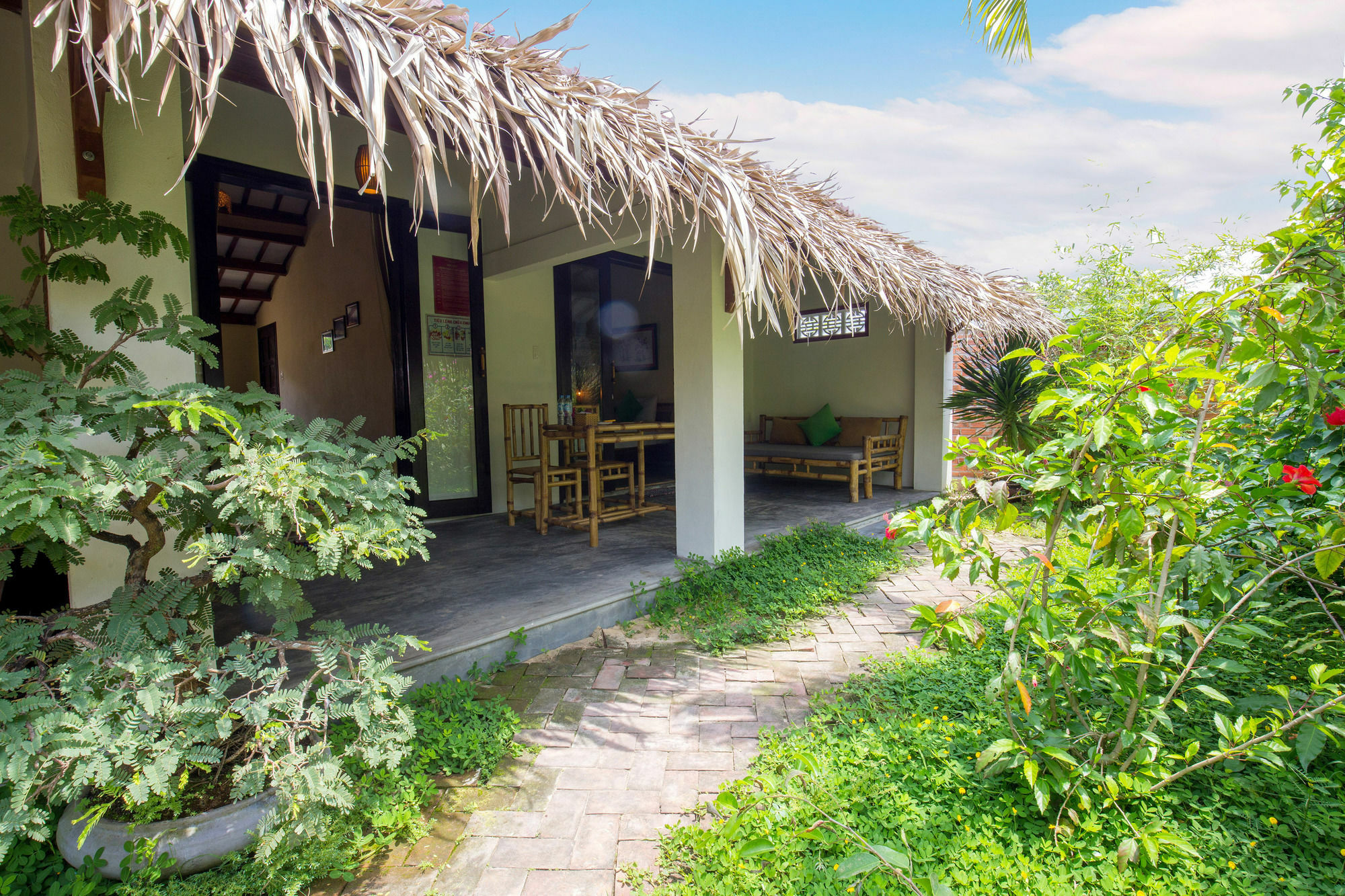 Red Flower Cottages Homestay Hoi An Bagian luar foto